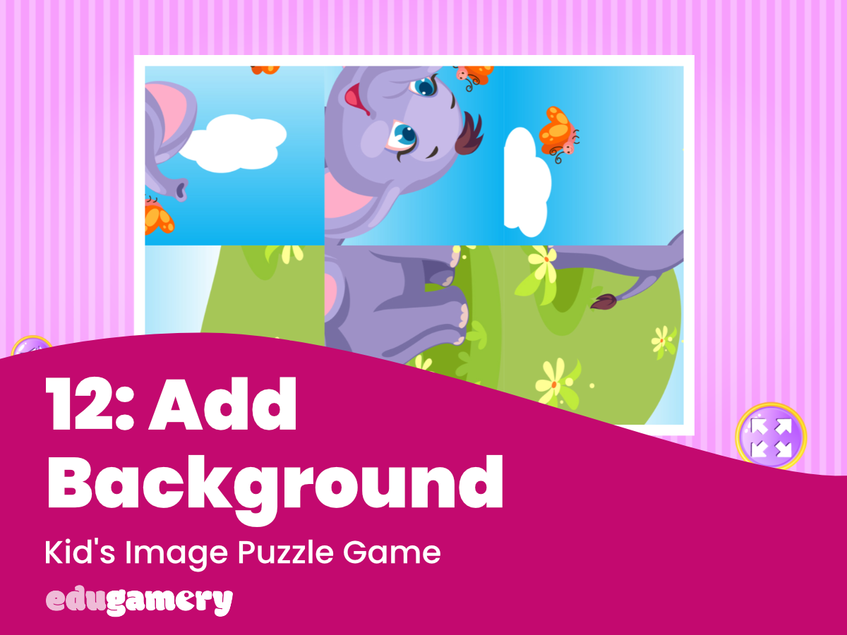 Image Puzzle 12: Add a Background