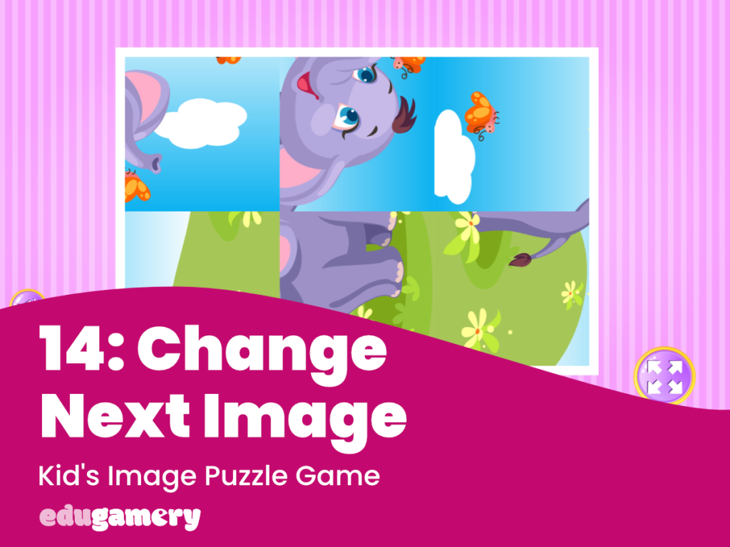 Image Puzzle 1: Make a Kids Puzzle Game - EduGamery