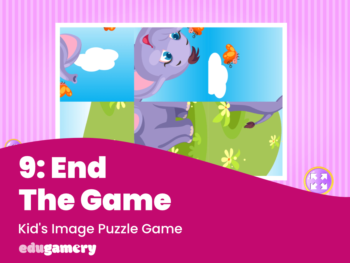 Image Puzzle 9: How to End the Game